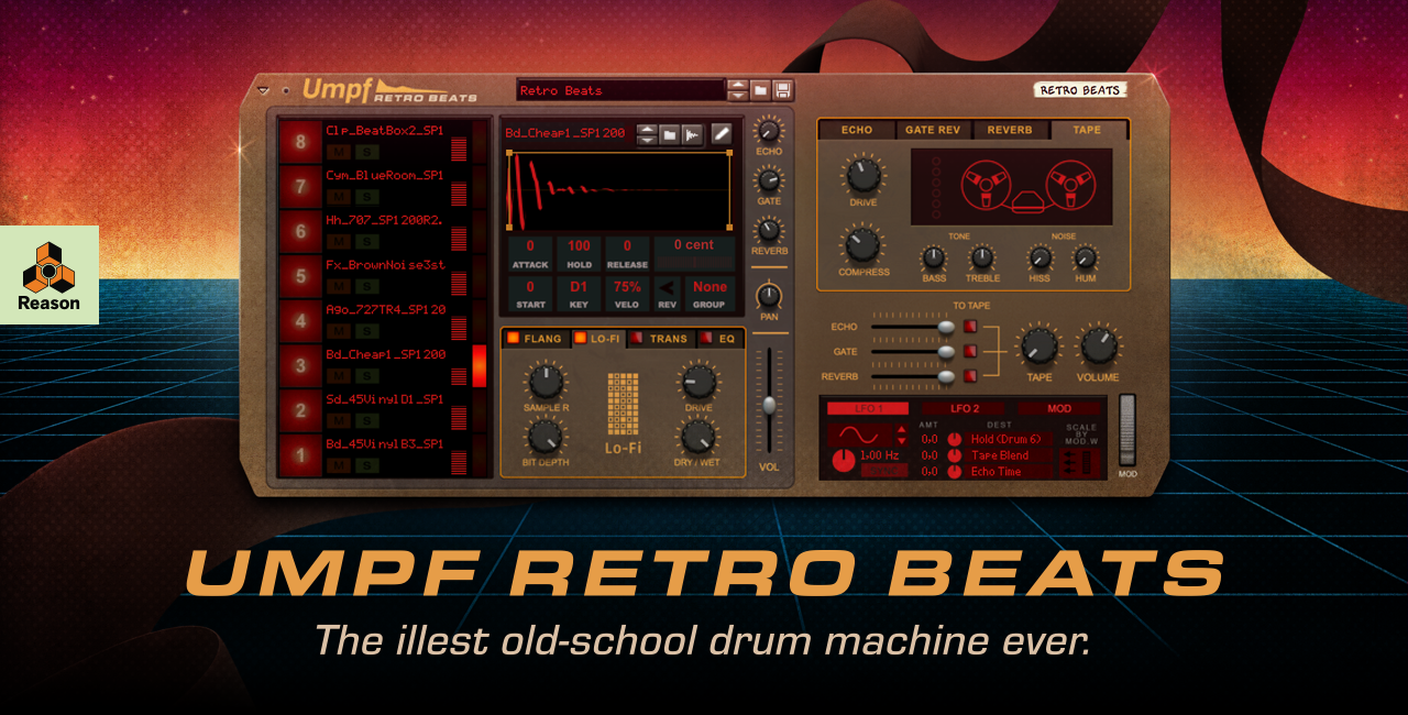 MATRIXSYNTH Propellerhead Introduces Umpf Retro Beats
