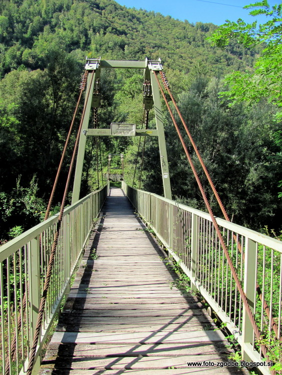 Tolmin, most čez Tolminko Slovenija, S. Primorska, Posočje