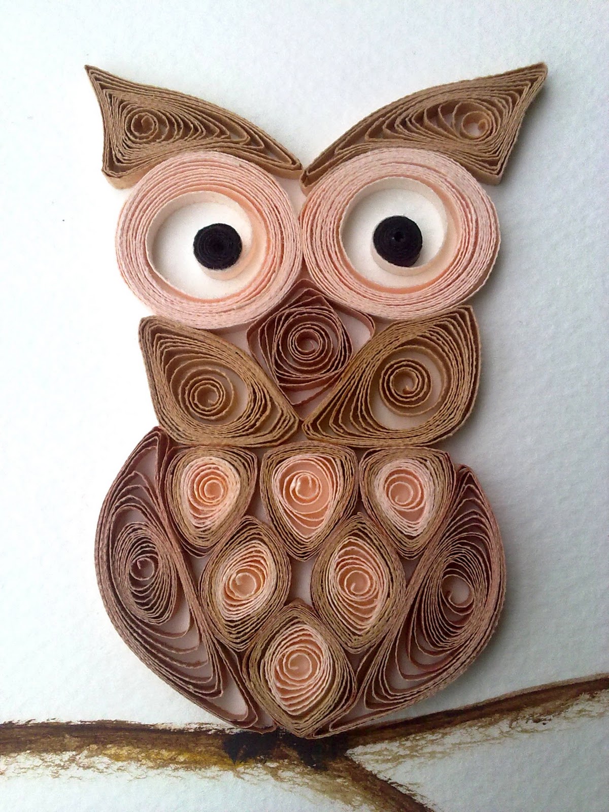 The Inspirited Soul Arts and Craft Owl Stare You Down