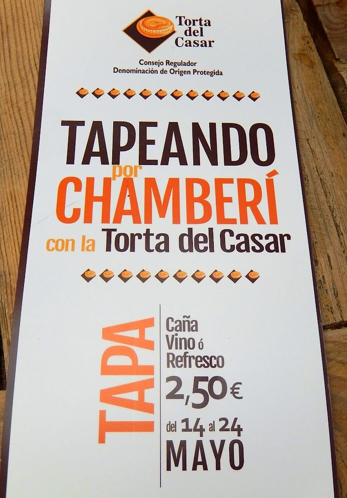 Tapeando por Chamberí con la Torta del Casar.