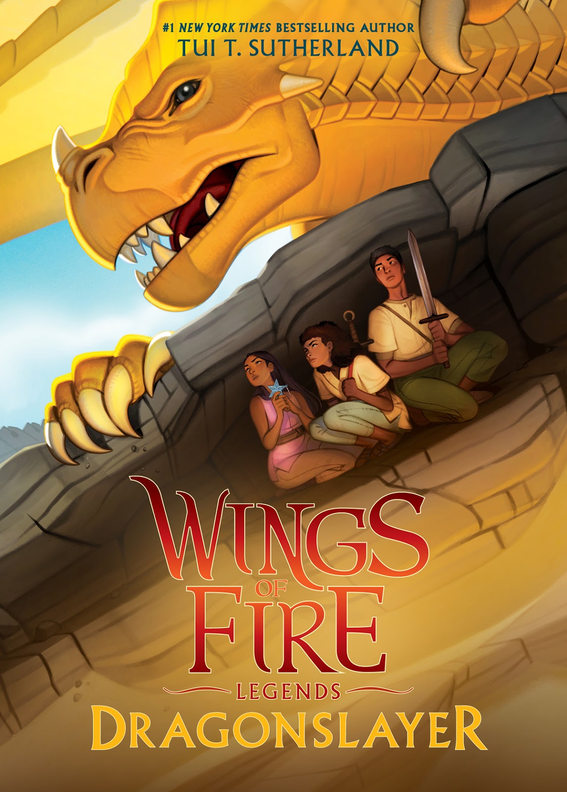 Kids' Book Review Junior Review Wings of Fire Legends Dragonslayer