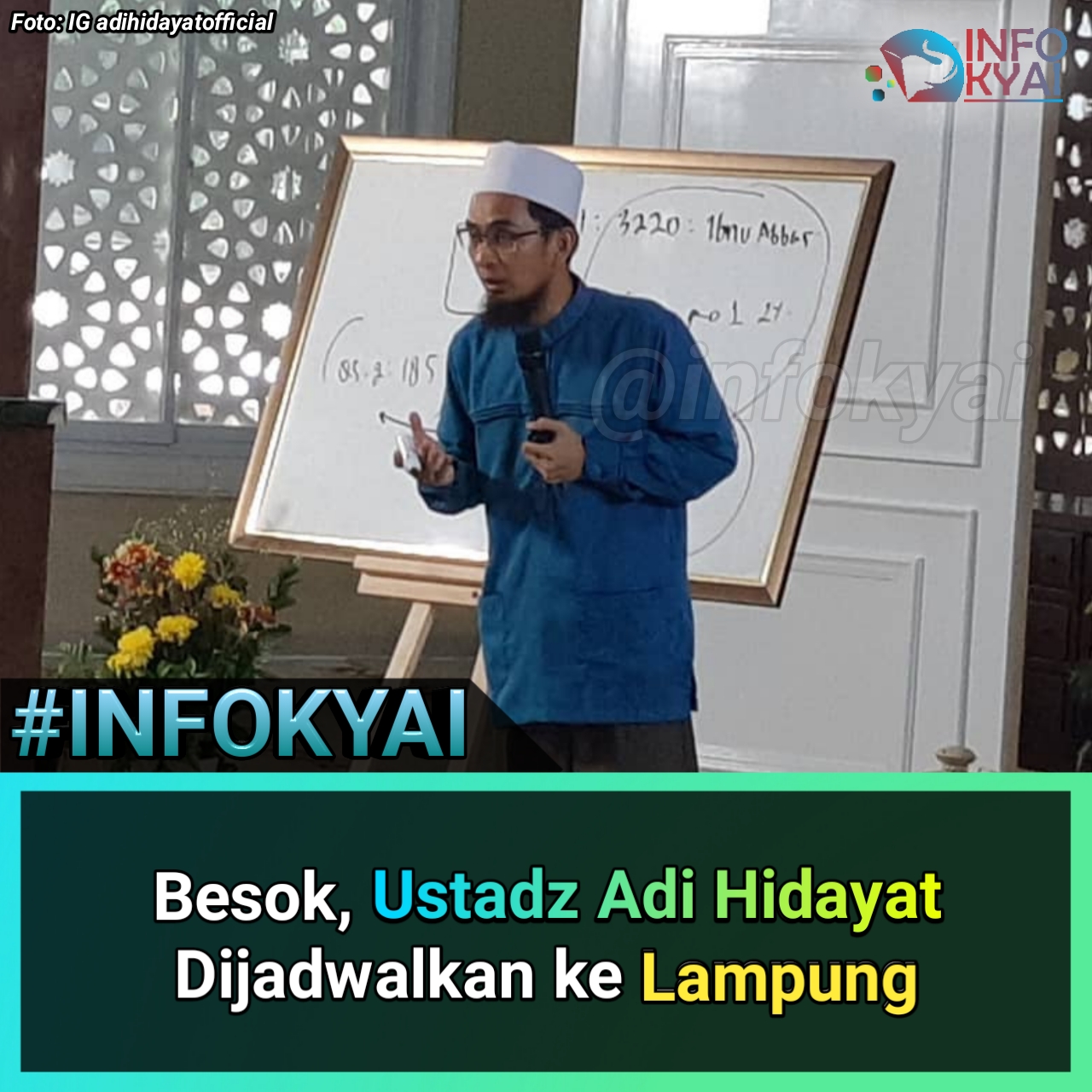 Besok, Ustadz Adi Hidayat Dijadwalkan ke Lampung Berita
