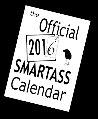 annual Smartass calendar for 2016