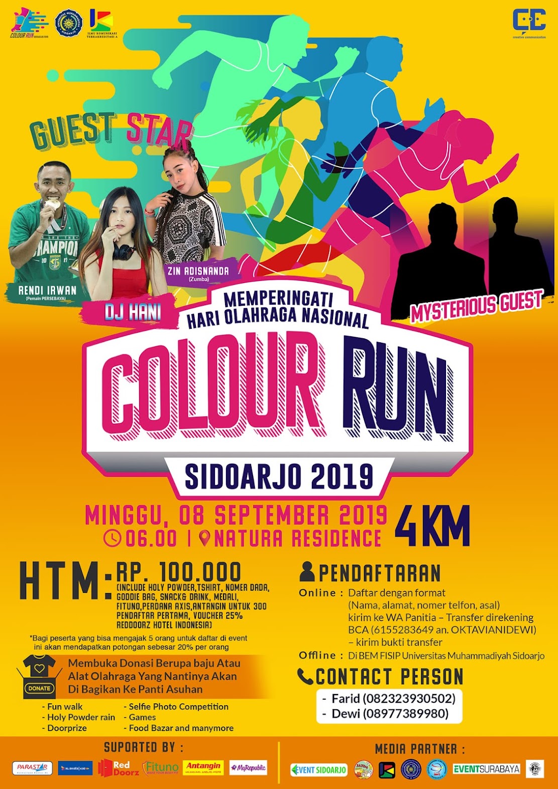 Colour Run Sidoarjo • 2019 Colour Run Sidoarjo • 2019