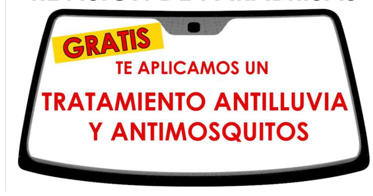 TRATAMIENTO ANTILLUVIA Y ANTIMOSQUITOS GRATIS