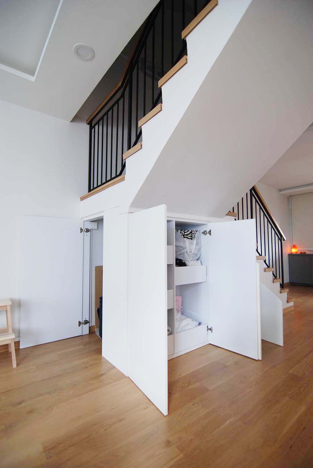butterpaperstudio RenoB Staircase Storage