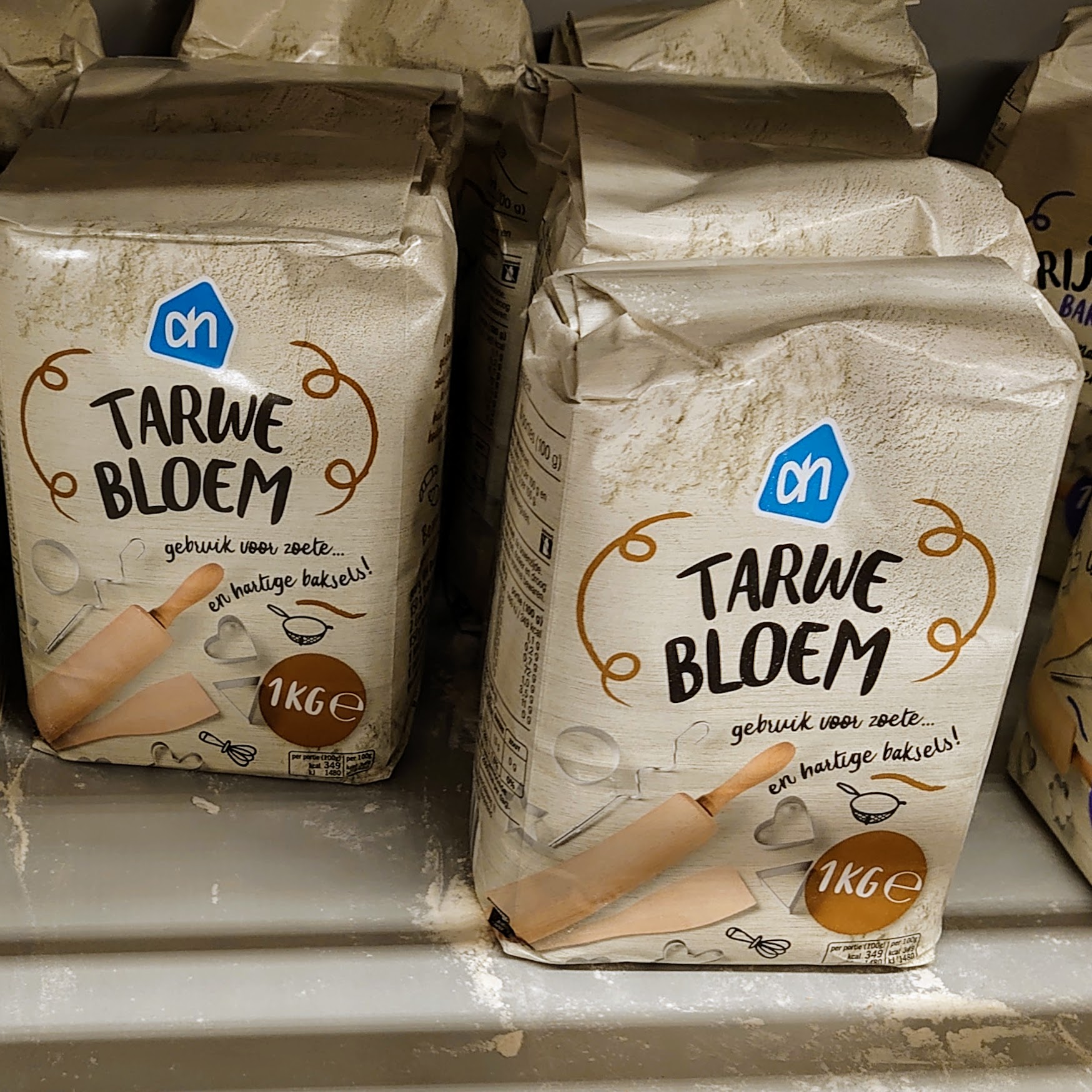 Types of flour in the Netherlands / オランダの小麦粉について / 關於荷蘭的麵粉