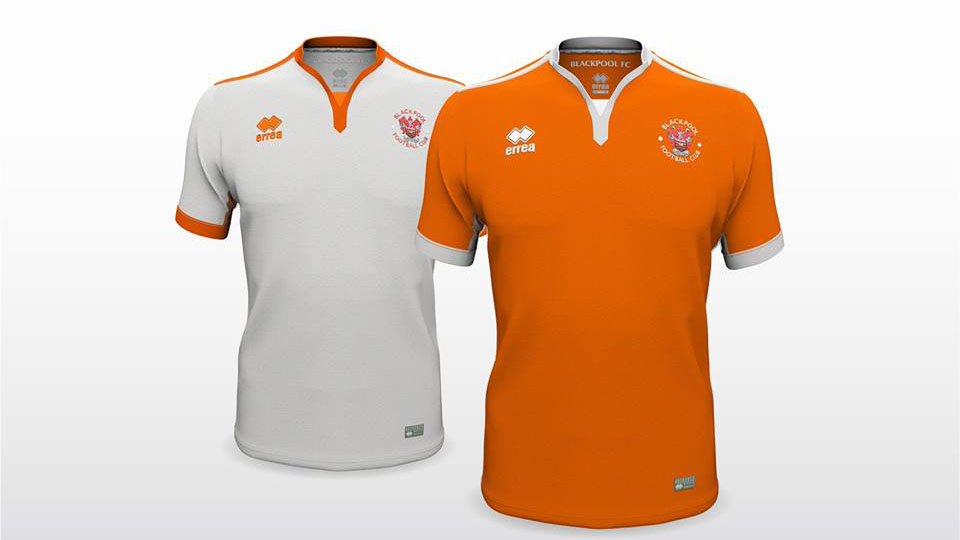 Blackpool 1819 Home and Away Kits Released Footy Headlines
