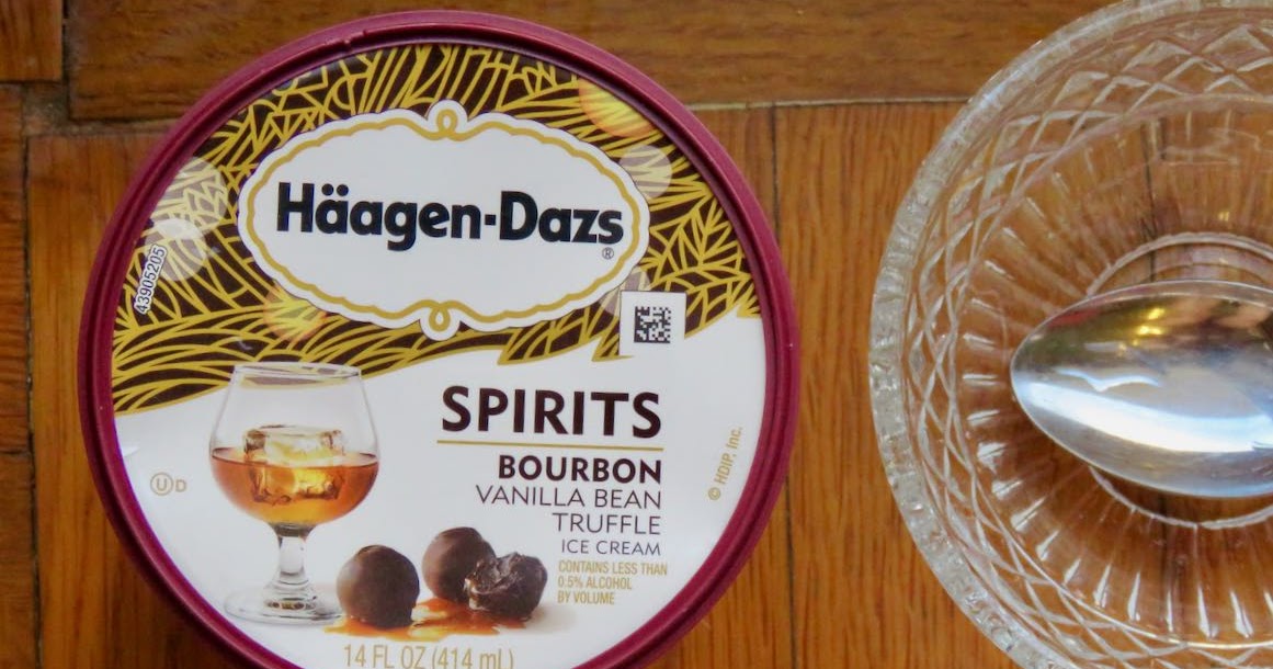 Chocolate Banquet HaagenDaza Spirits Bourbon Vanilla Bean Truffle