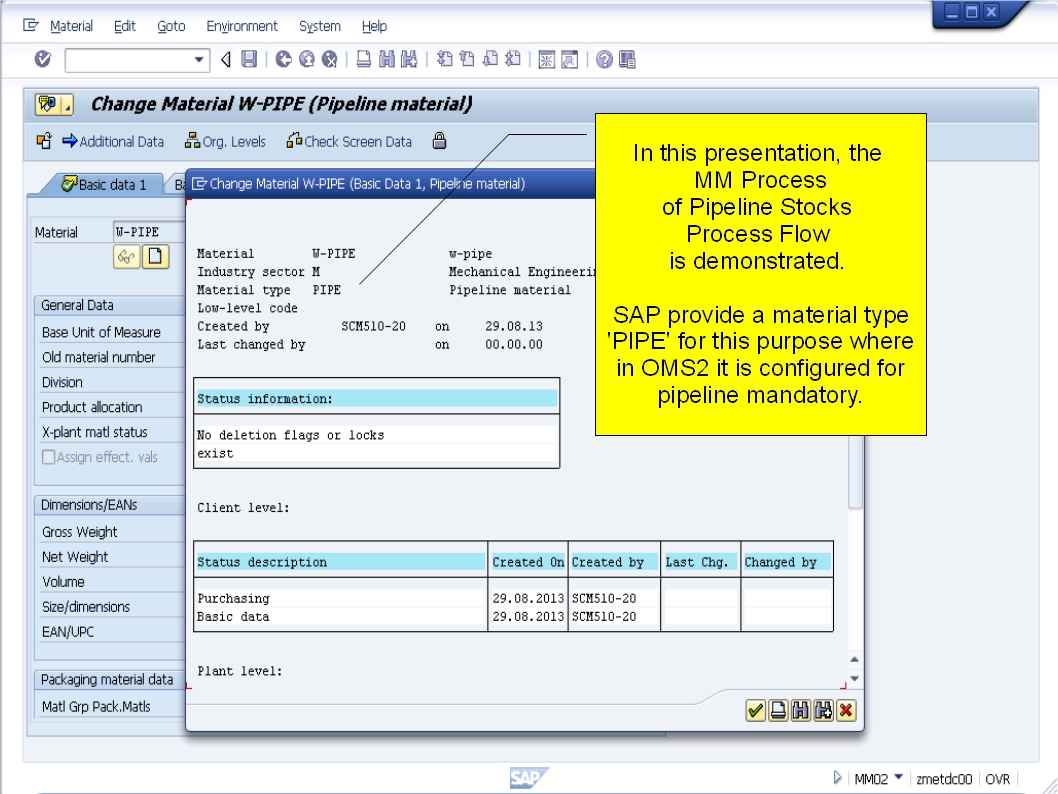 青蛙SAP分享 Froggy's SAP sharing MM Pipeline Process Flow