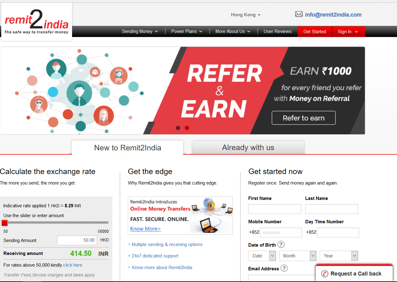 3 Ways to send money from Hong Kong to India, HKD to INR Money2India vs Remit2India vs