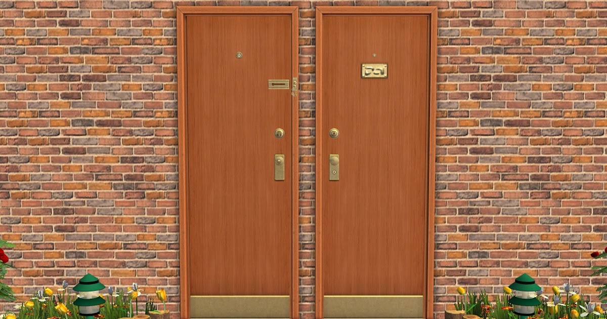 TheNinthWaveSims The Sims 2 Not An Apartment Door