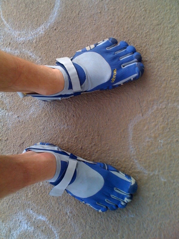Posietinted: New weird shoes - Vibram FiveFingers