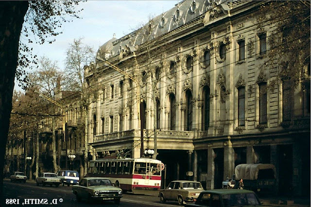 Тбилиси 1987, 1988 и 1990 на фотопленках немецких туристов