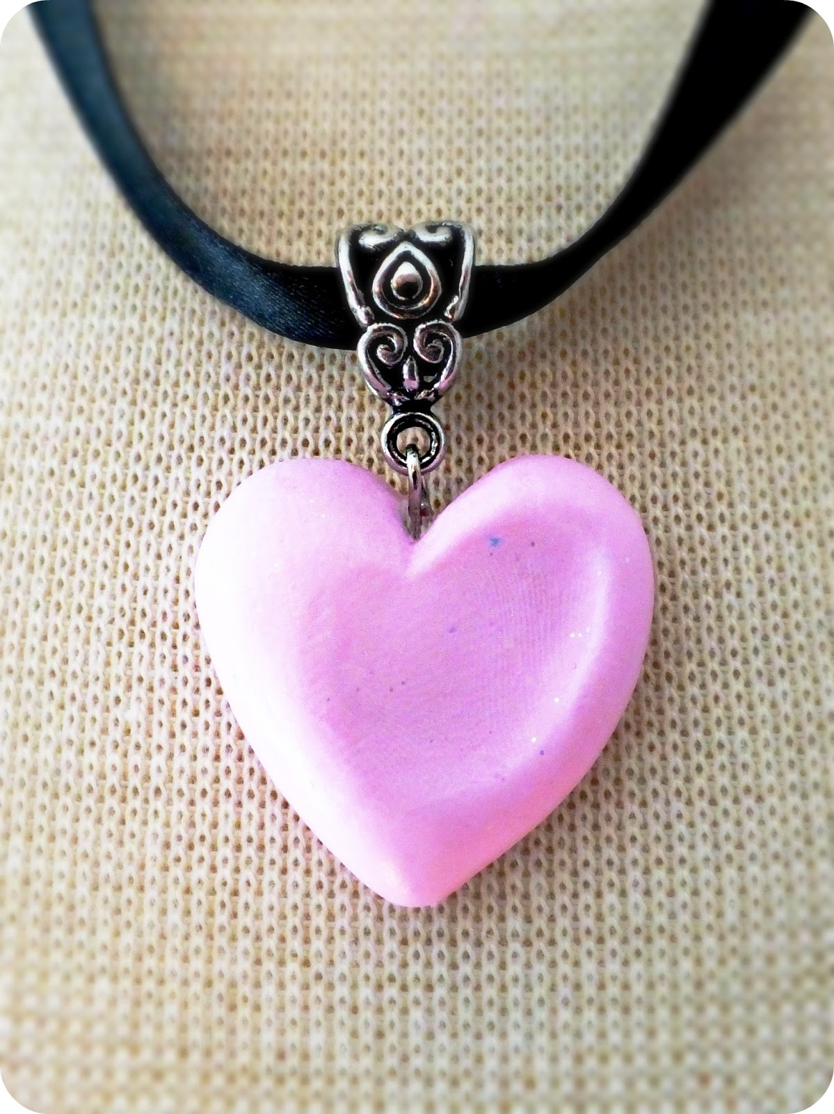 ...Make It With Me Thumbprint Heart Pendants