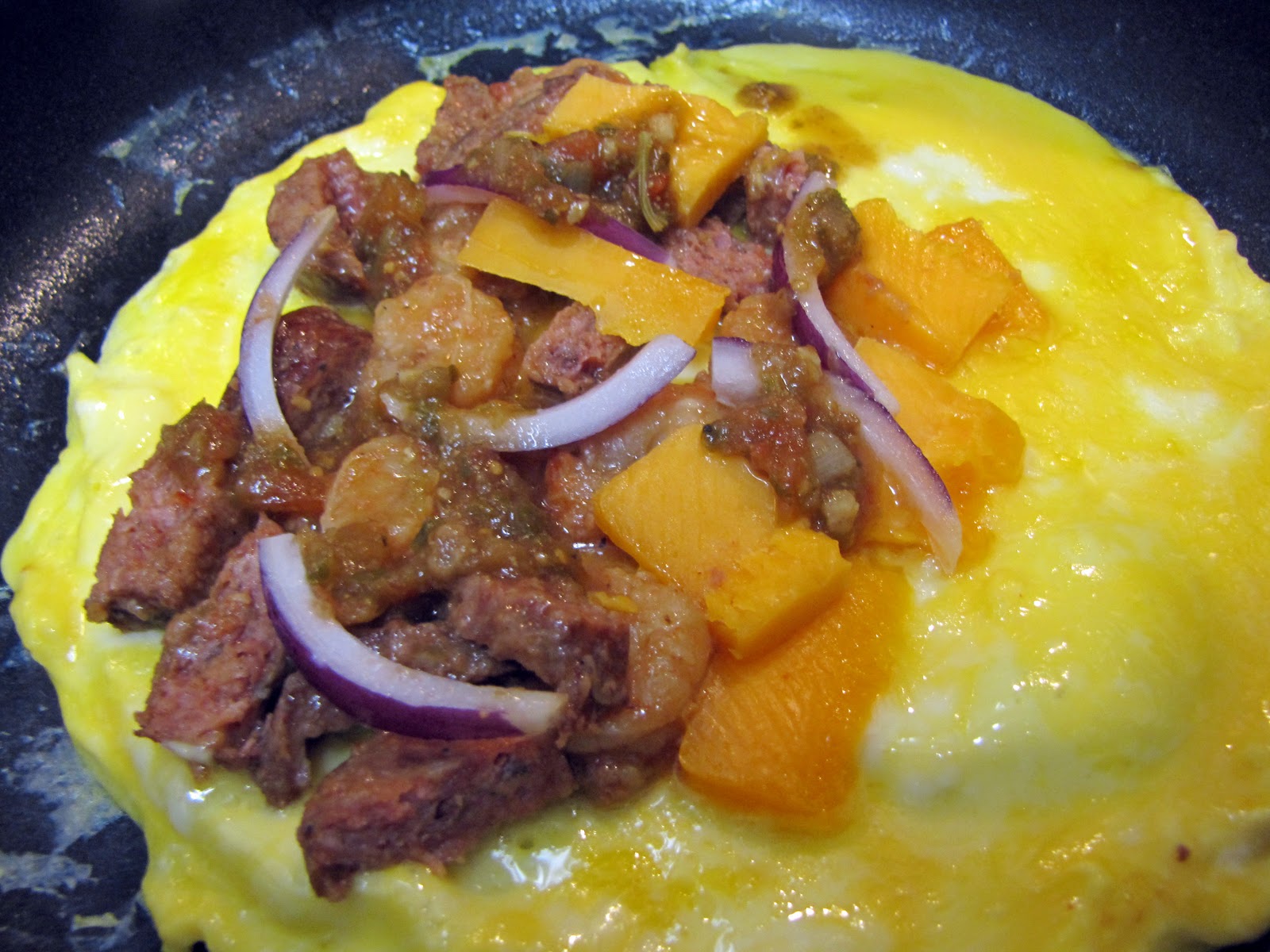 Food Crazie Southwestern Gumbo Style Omelet