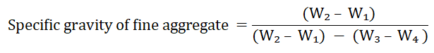 Specific Gravity of Fine Aggregate as per IS Code 2386-3 (1963)