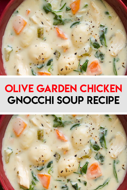 Olive Garden Chicken Gnocchi Soup Recipe Recipes