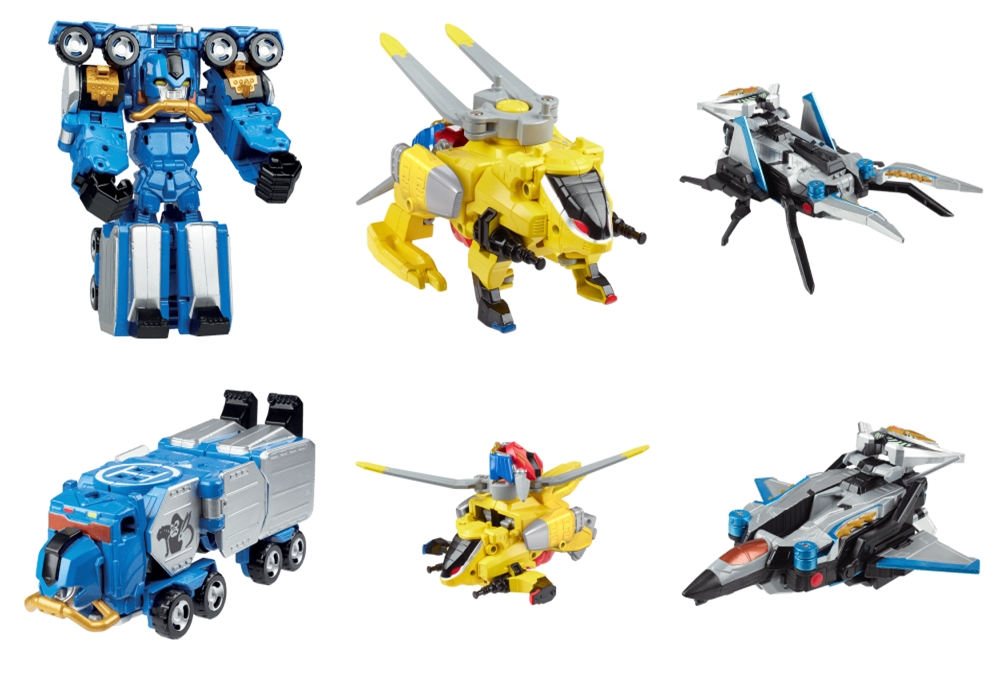 Mundo Tokusatsu Beast Morphers Línea de Zords