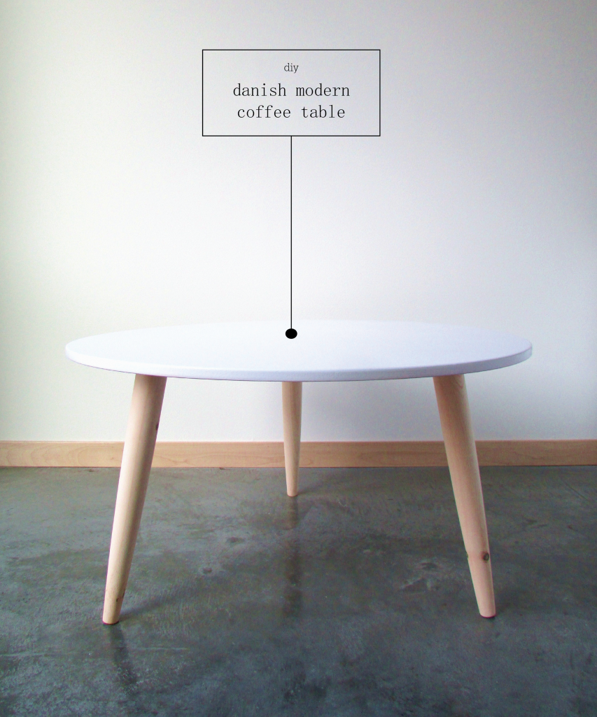 DIY: Mesa de centro, danish modern DIY