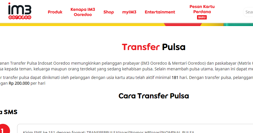 Dua Cara Transfer Pulsa Indosat ke Indosat 2020 - WARGA NEGARA INDONESIA