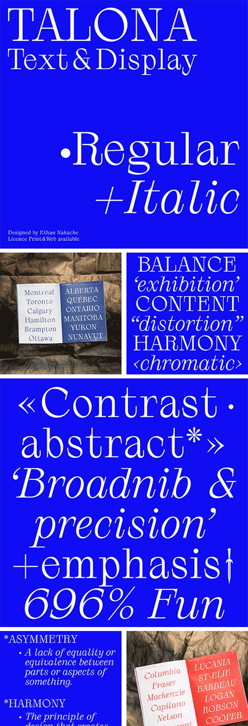 Talona Typeface 2 fyjghj