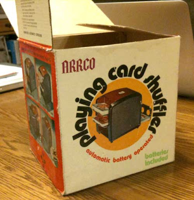 AARCO Playing Card Shuffler other side