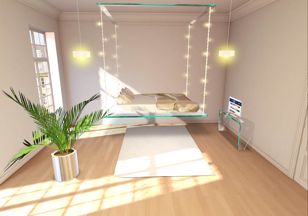 Aerlinniel's Adventures - Mainstream : Floating Bedroom