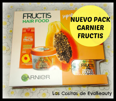 Nuevo Pack capilar Garnier Fructis Hair Food