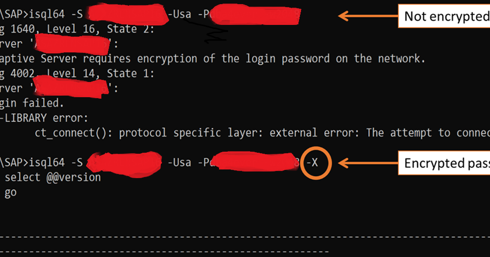 Enabling Password Encryption for SAP ASE (Sybase)
