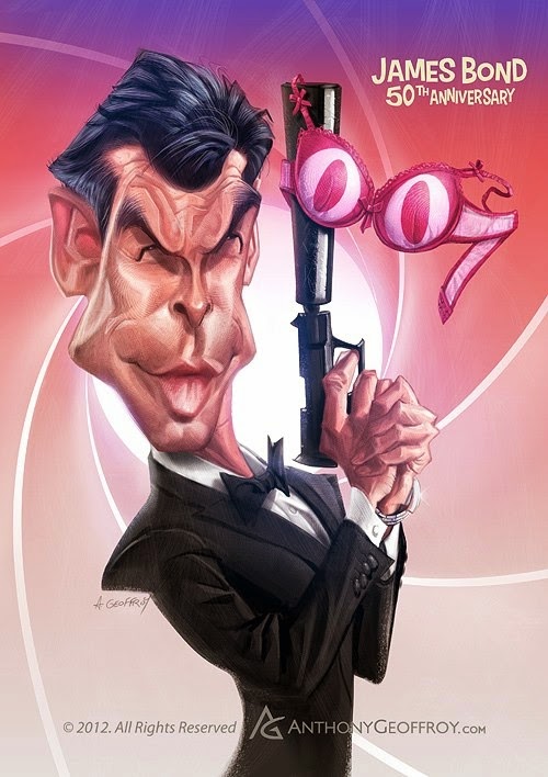 05-Pierce-Brosnan-James-Bond-007-Anthony-Geoffroy-Caricature-Illustrations-Comics-www-designstack-co