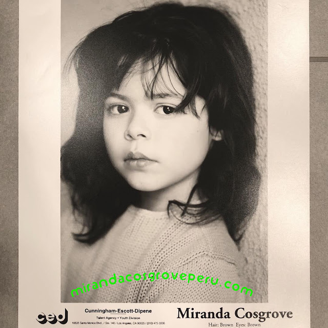 Miranda Cogrove Peru 25 años year old icarly 2018 fans peru  baby niña child mayo