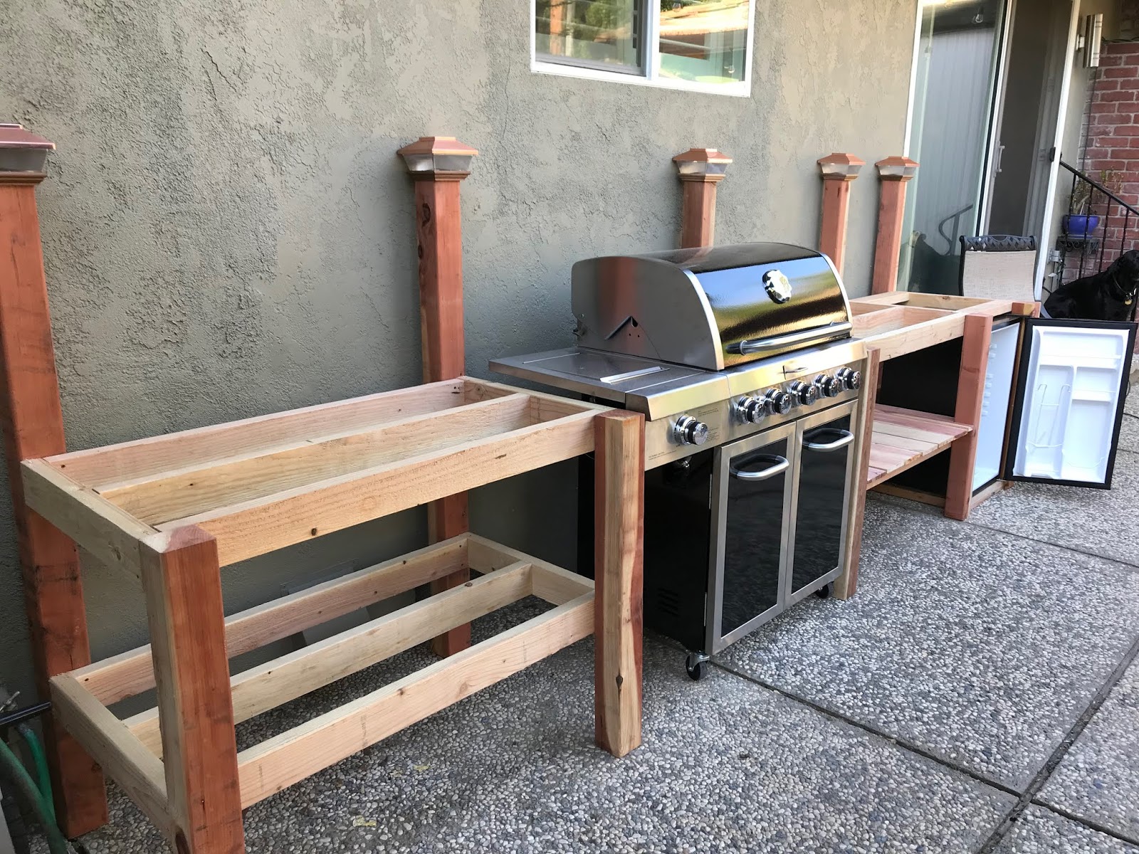 DIY Outdoor Kitchen Part 1 It's All About That Base Nor Cal DIYers