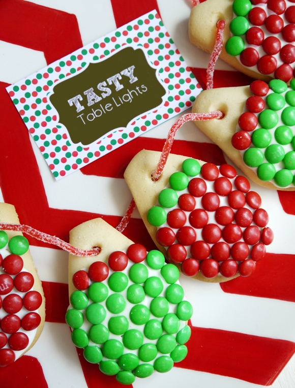 Christmas Lights Cookies Recipe with M&Ms - Party Ideas ...