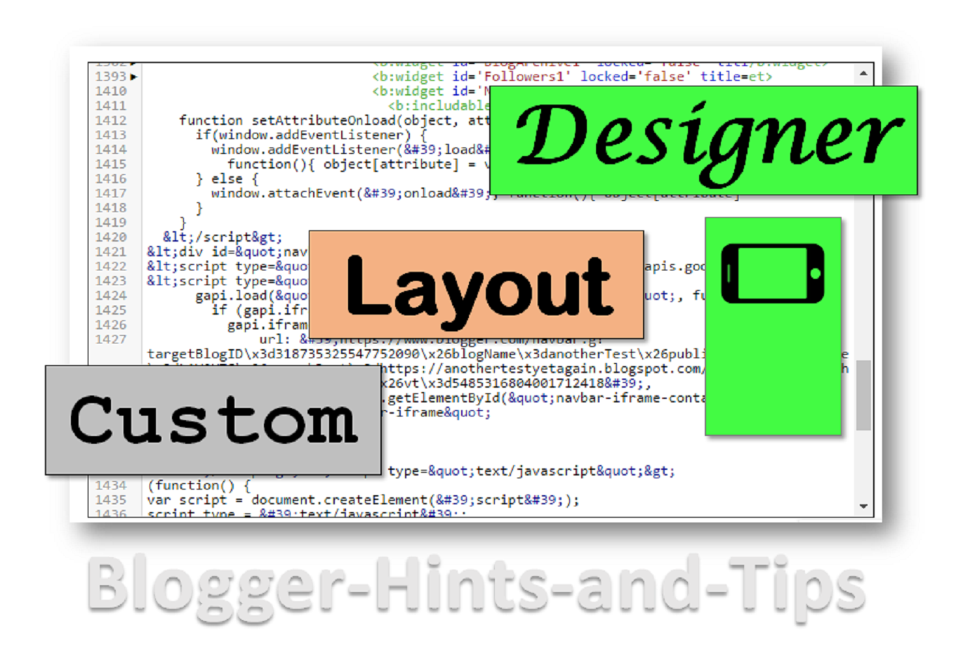Types of Blogger template / theme BloggerHintsandTips