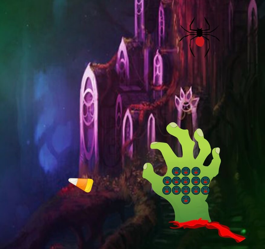 Play Games2rule Haunted Hand Forest Escape