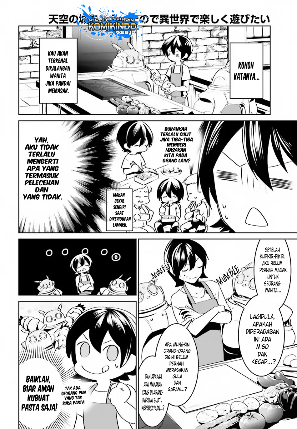 I Want To Play Happily Because I Got The Heavenly Castle Chapter 02 page 10