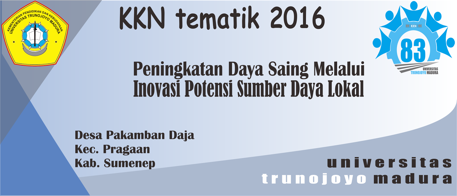 Contoh Banner Untuk Kkn desain banner kekinian Contoh Banner Untuk Kkn desain banner kekinian
