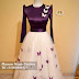 tulle formal evening dress with long sleeves - فستان سواريه للمحجبات باللون الموف والفراشات tulle formal evening dress with long sleeves - فستان سواريه للمحجبات باللون الموف والفراشات
