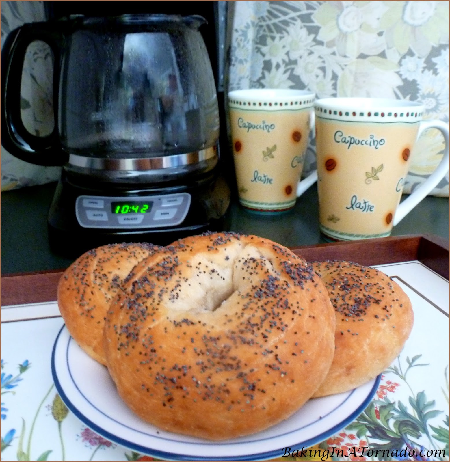 Baking in a Tornado Onion Poppy Bagels Truth or Dare Blog With Friends