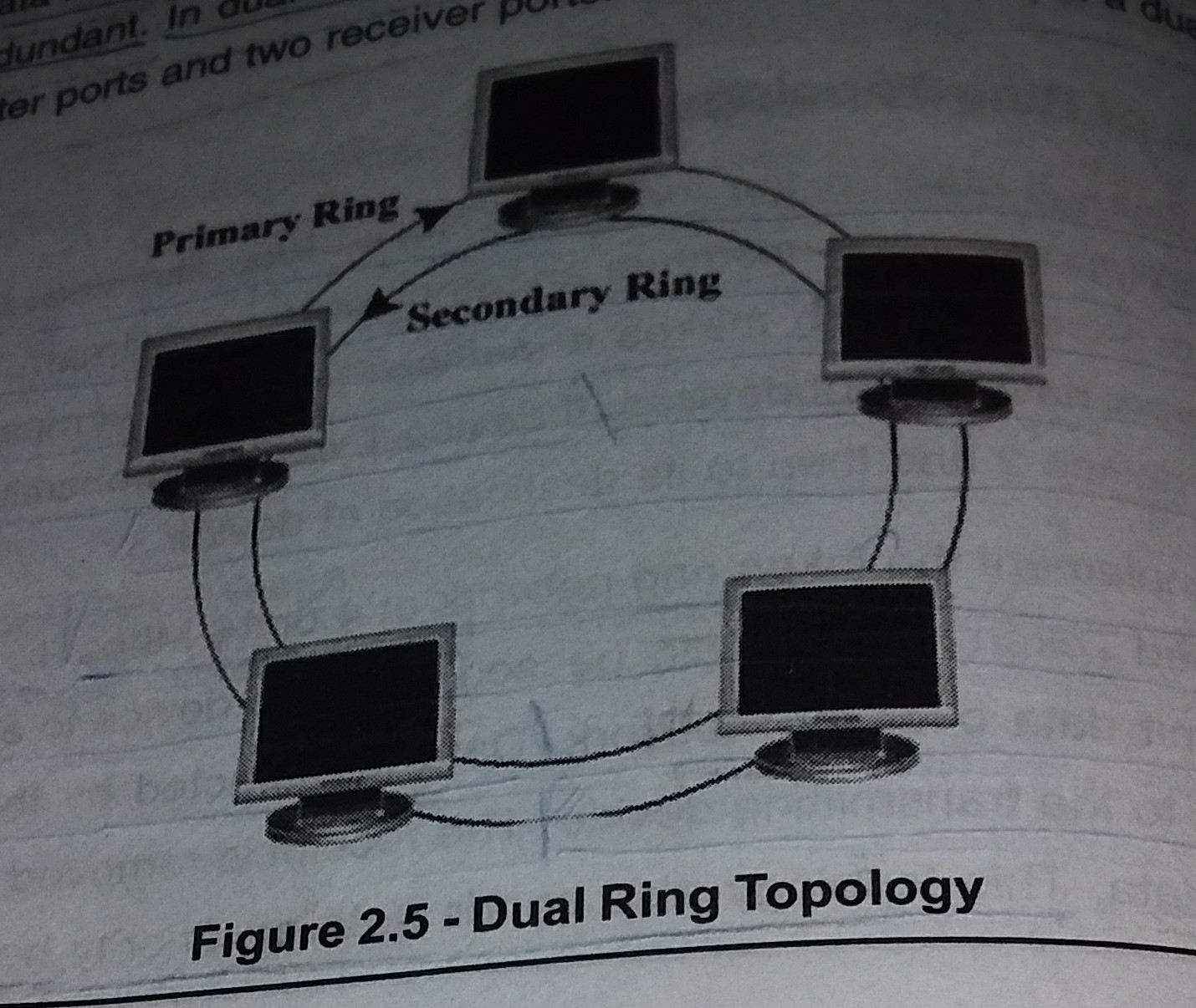 Dual star-ring topology | Download Scientific Diagram