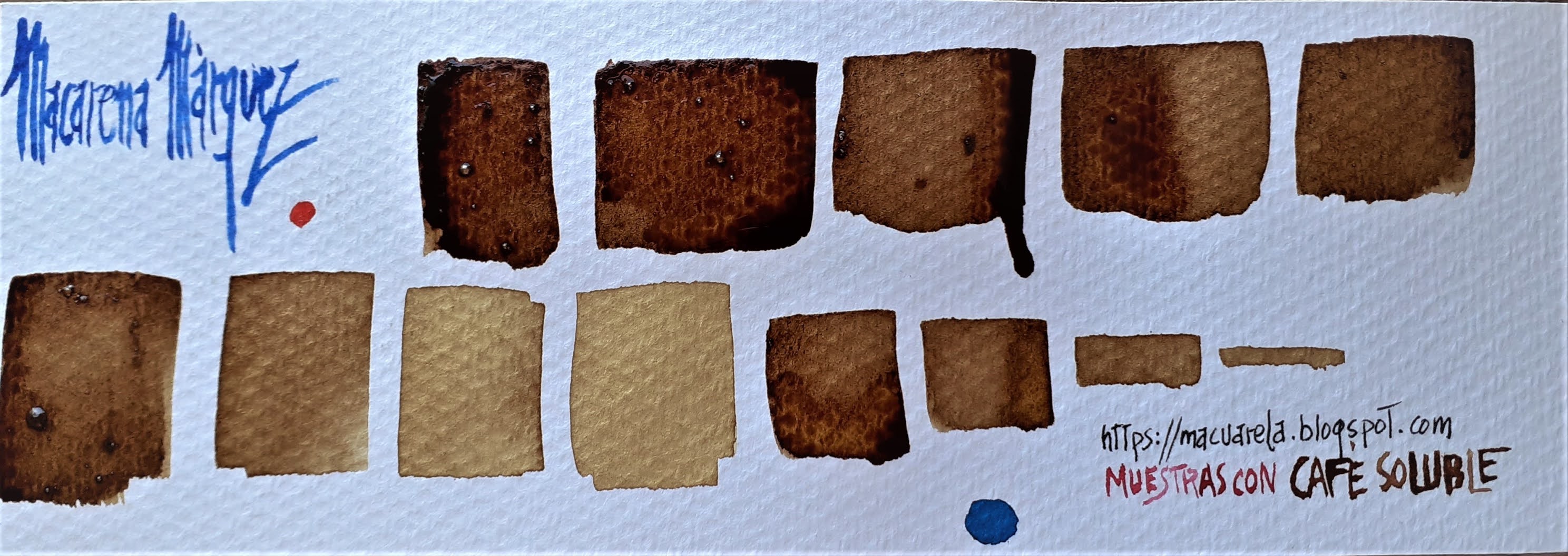 MACUARELA Cómo pintar con café Acuarelables