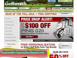 Free Printable Golfsmith Coupons