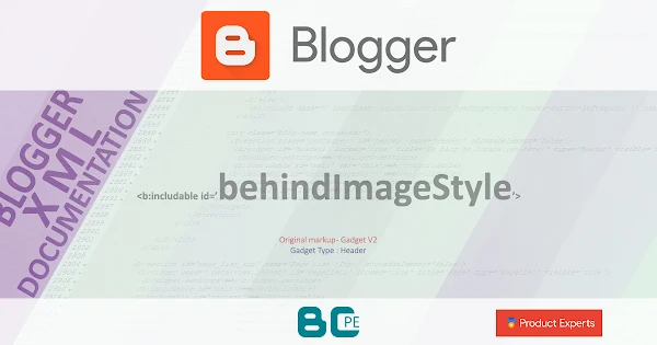 Blogger - behindImageStyle [Header GV2]