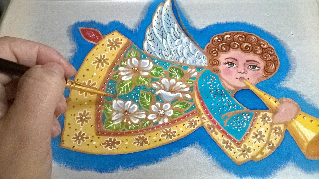 роспись посуды акриловыми красками. расписывать почему а. расписывать почему а. современная роспись по дереву. тройка роспись городец.