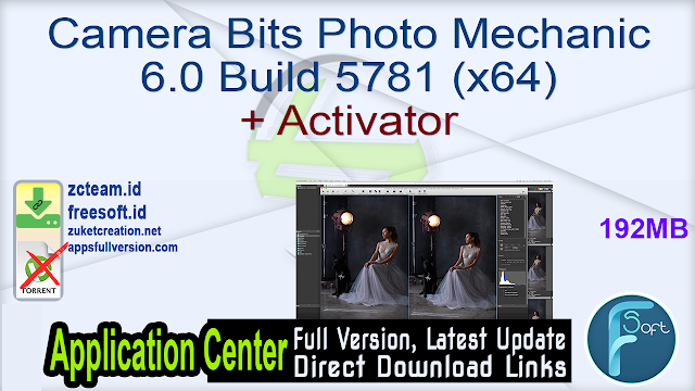 Camera Bits Photo Mechanic 6.0 Build 5781 (x64) + Activator_ ZcTeam.id