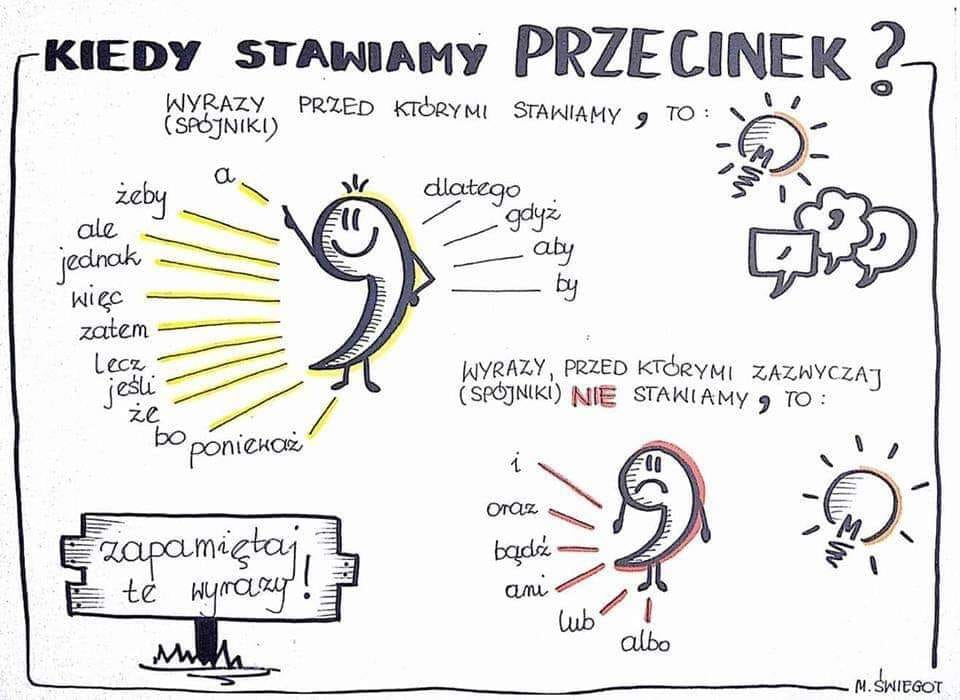 Czy Przed Gdyż Stawiamy Przecinek A.K-K: 15.04 - Wiosenne porządki - przecinek, dźwięczność wyrazów i