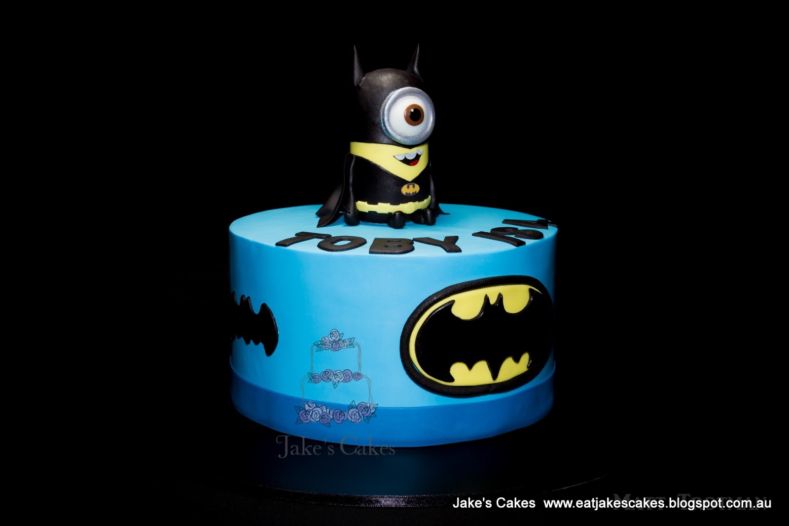 Jake's Cakes: Batman Minion Cake