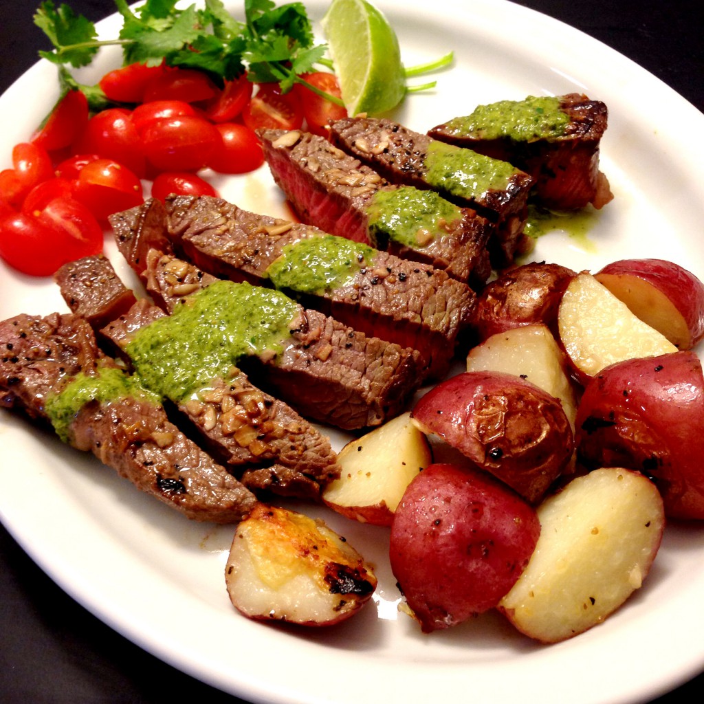 Steak with Chimichurri Sauce Recipes