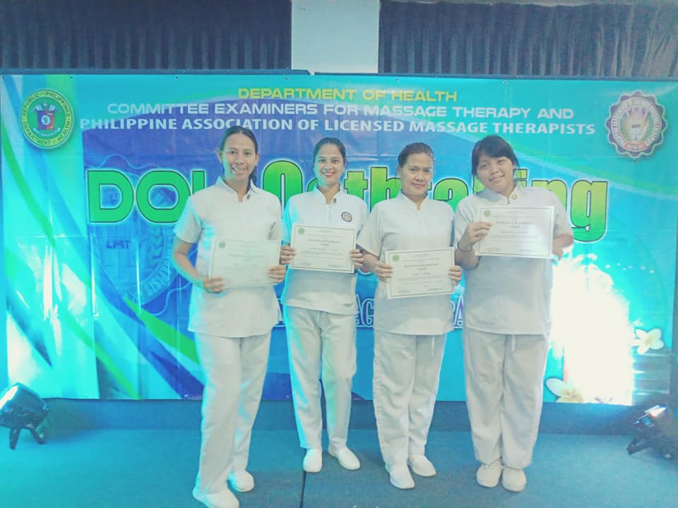 2017 December DOH Licensed Massage Therapy Passers